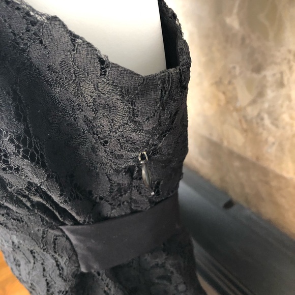 Anthropologie Odell’s Black Lace Top - Picture 3 of 7